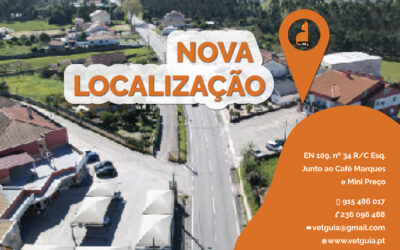 Mudámos de instalações